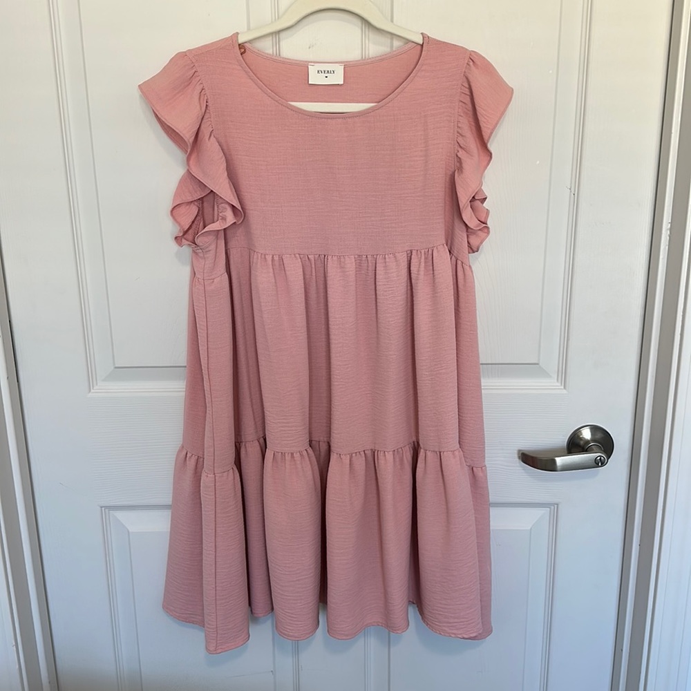 blush dress